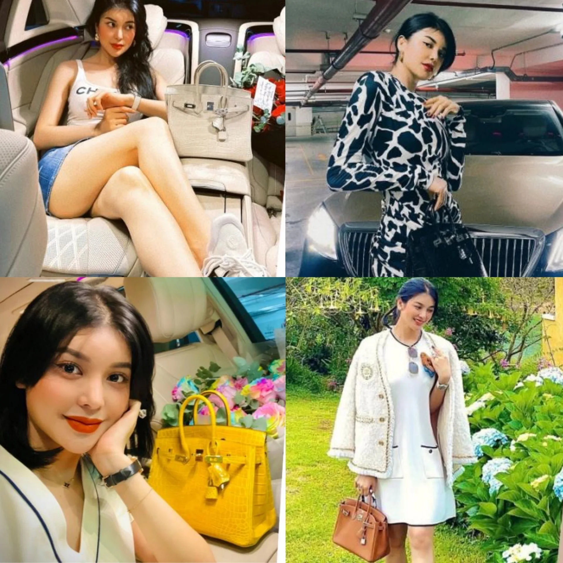 Số túi hiệu của Lily Chen liệu có vượt mặt Ngọc Trinh? - Ảnh 1