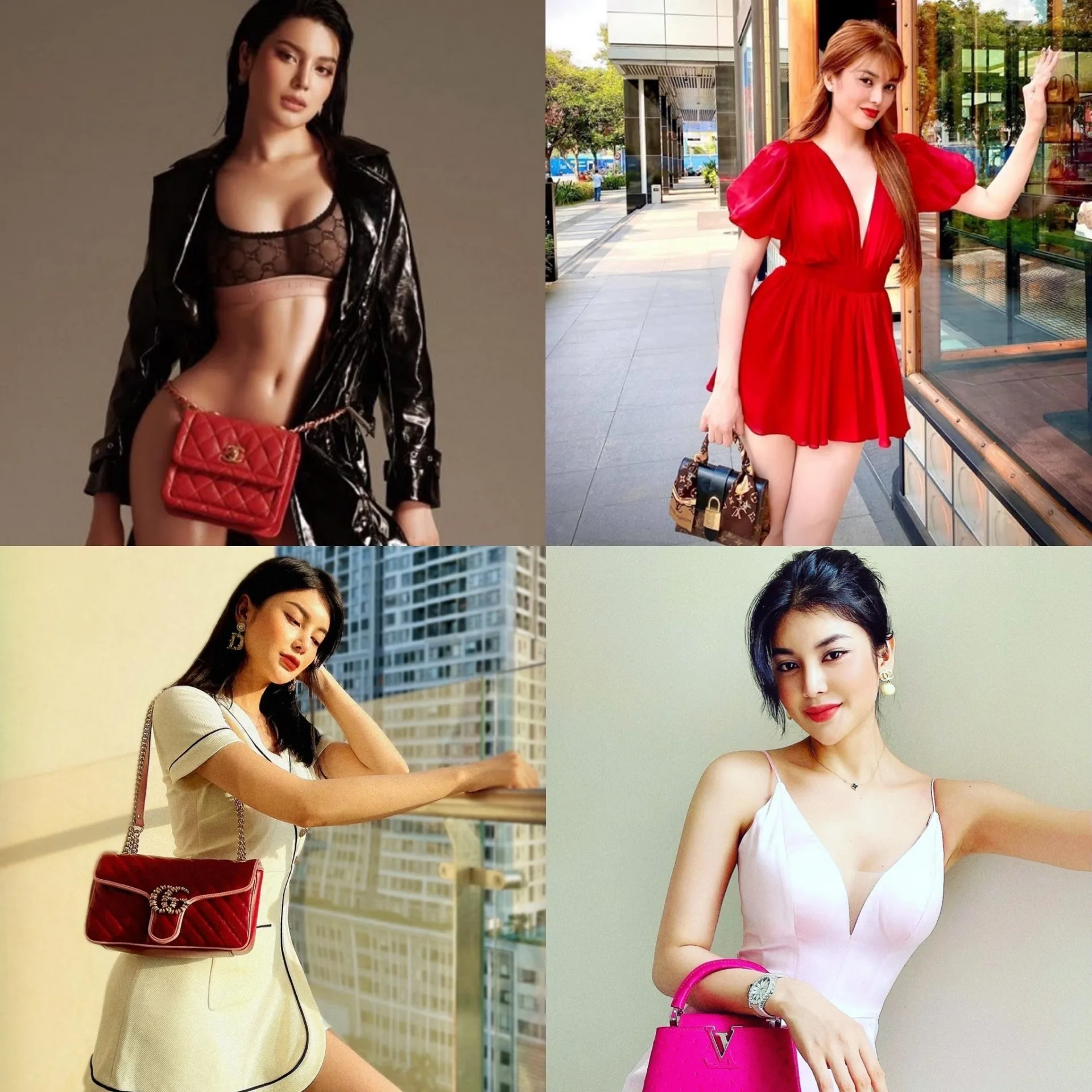 Số túi hiệu của Lily Chen liệu có vượt mặt Ngọc Trinh? - Ảnh 2