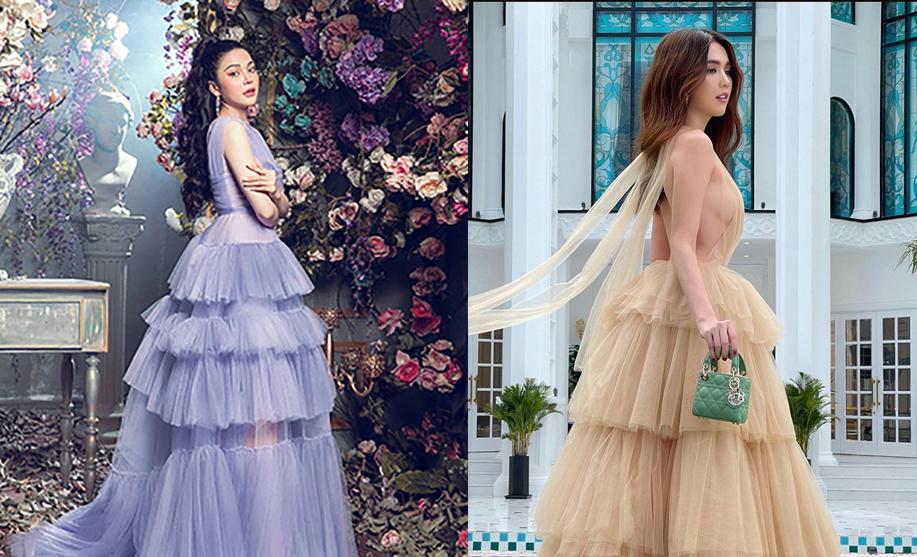 Công khai đối đầu, Ngọc Trinh và Lily Chen nhiều lần "mượn" ý tưởng chụp ảnh lẫn nhau