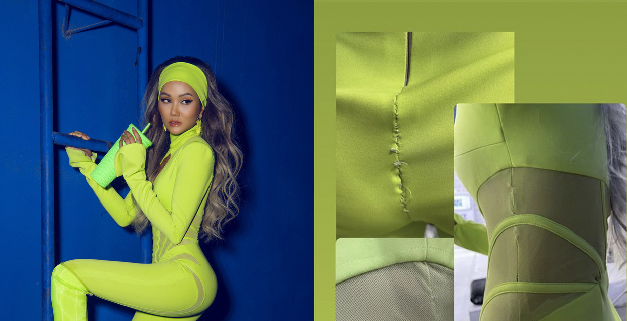 Nghi vấn bị rách đồ ngay sát giờ quay hình, H'hen Niê đã giải quyết bằng cách cực kỳ thông minh