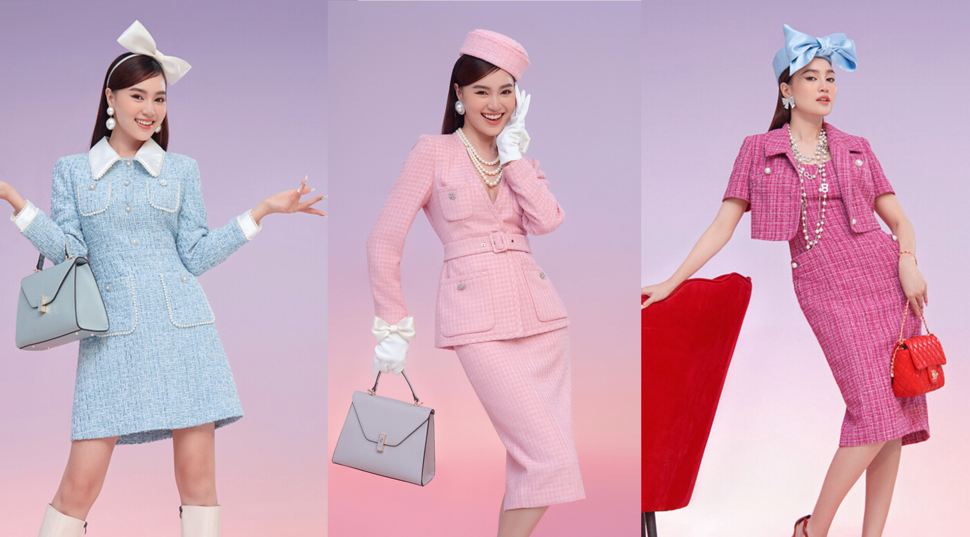 Ninh Dương Lan Ngọc tiếp tục trở thành nàng thơ của Đỗ Mạnh Cường trong bộ ảnh thời trang ngọt ngào 