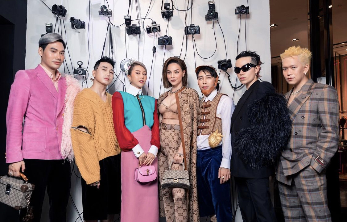 Lạc lõng giữa dàn sao Việt tham dự sự kiện thời trang, Karik "gu kỳ" chứ không phải Gucci