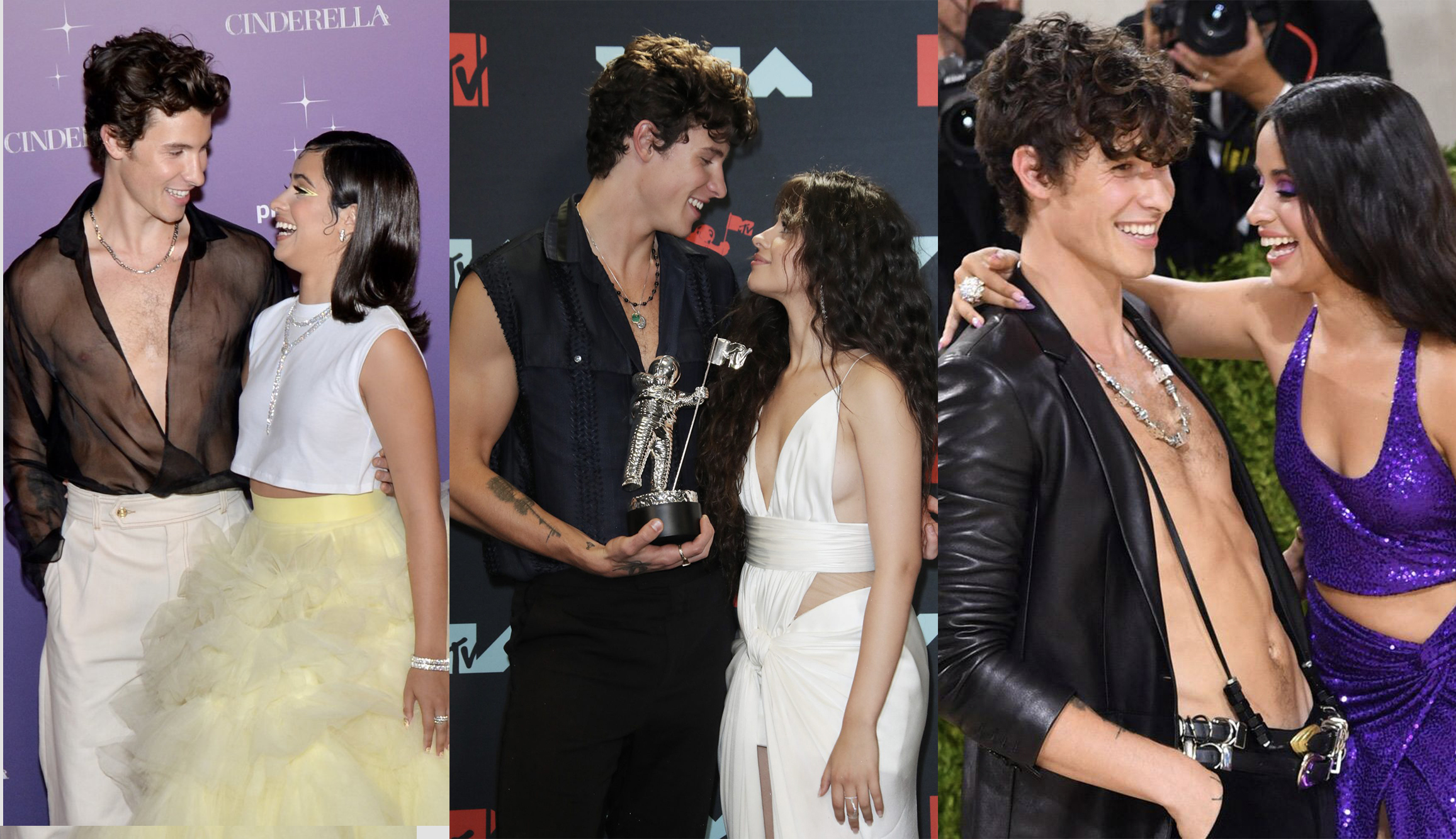 Thời trang tình tứ của Shawn Mendes và Camila Cabello trên thảm đỏ thuở còn mặn nồng