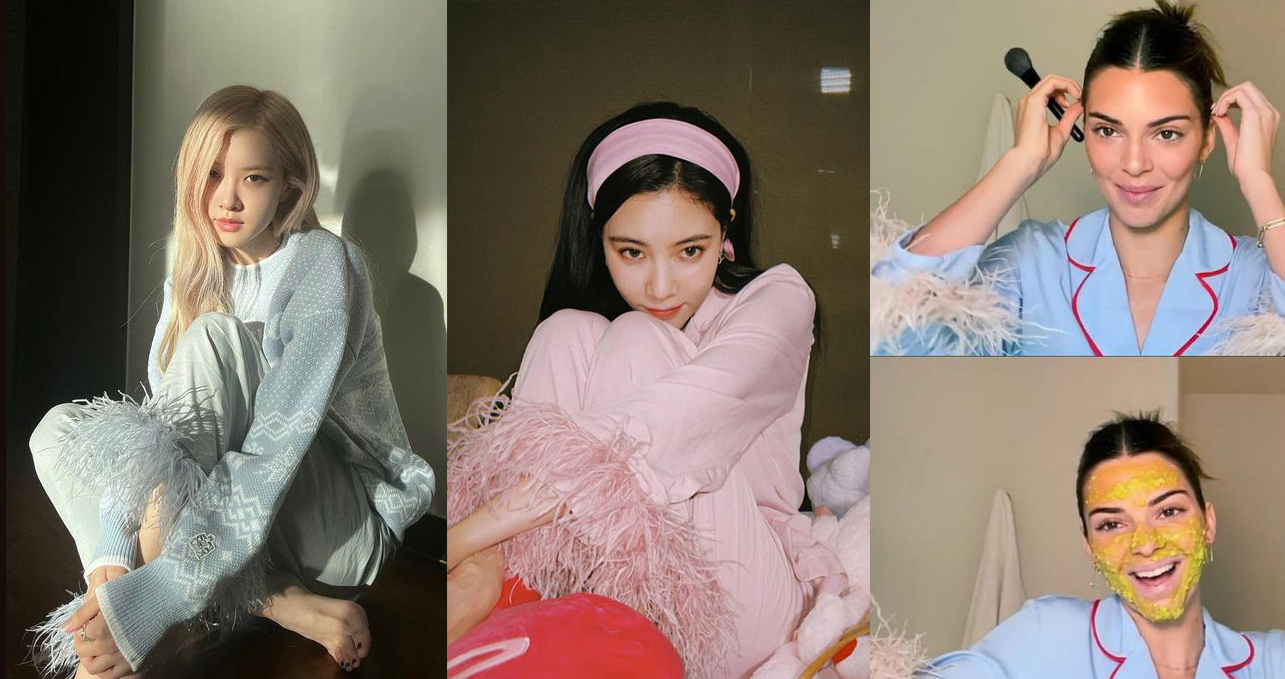 Bộ pijama phong cách "vặt lông gà" được Rosé, Kendall Jenner thi nhau đẩy trend