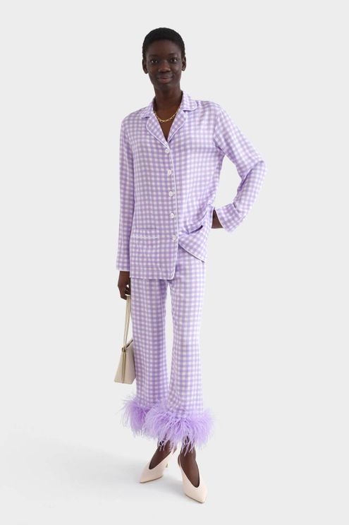 Bộ pijama phong cách 'vặt lông gà' được Rosé, Kendall Jenner thi nhau đẩy trend - Ảnh 14