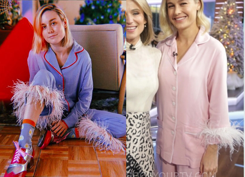'Captain Marvel' Brie Larson rất yêu thích những bộ pijama lông vũ.