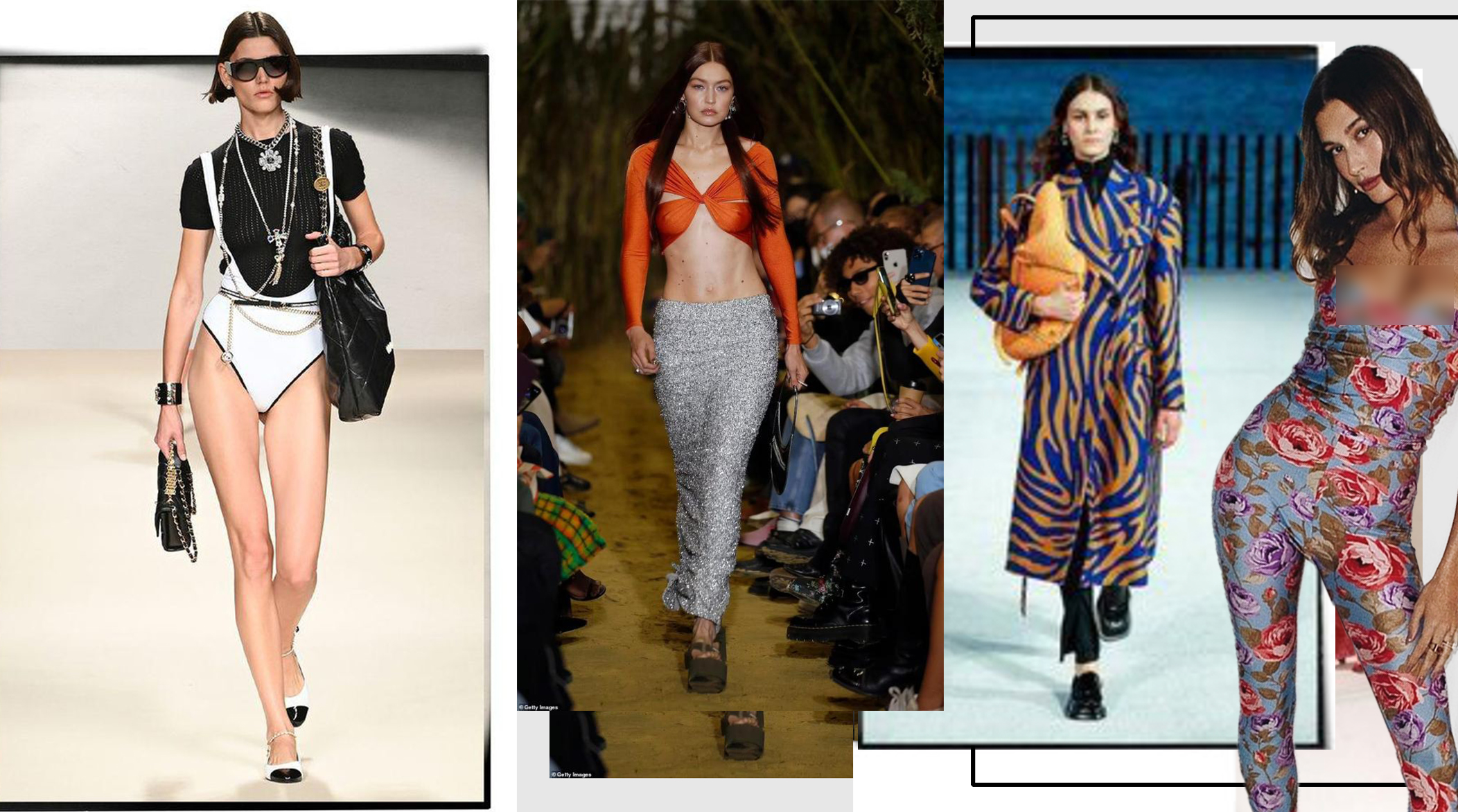 Bodysuit và quần cạp trễ là những món đồ được dự đoán sẽ thống lĩnh làng thời trang trong năm 2022