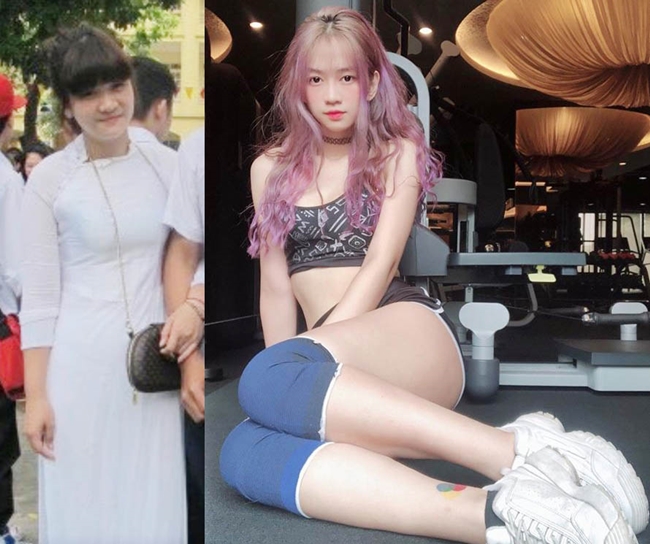 le bong sau qua trinh giam can ngoan muc vong eo sieu nho lo mui bung chinh la ket qua cua su kien tri khong bo cuoc Lê Bống sau quá trình giảm cân ngoạn mục, vòng eo siêu nhỏ, lộ múi bụng chính là kết quả của sự kiên trì, không bỏ cuộc.