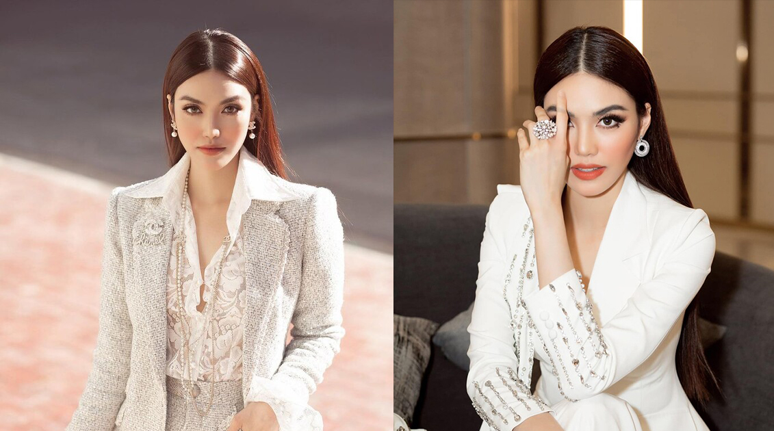 Thực hiện dự án kinh doanh quy mô lớn, Lan Khuê lên đồ chuẩn nữ tổng tài 