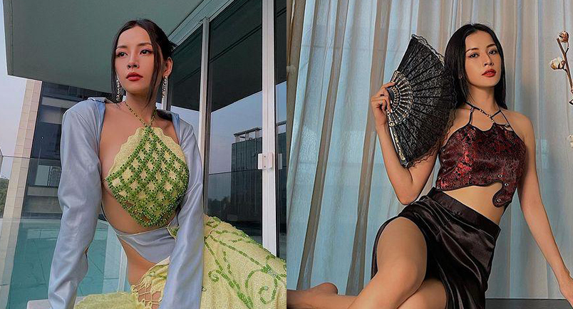 Đi ngược số đông, Chi Pu phong phanh với váy áo hiểm hóc những ngày đầu năm mới Nhâm Dần