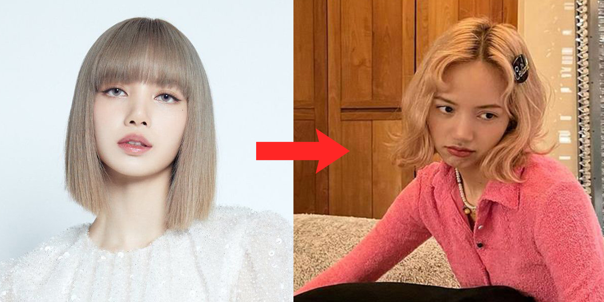 Kiểu tóc mới “cánh cụp cánh xoè” xơ xác của Lisa (BLACKPINK) làm fan bối rối