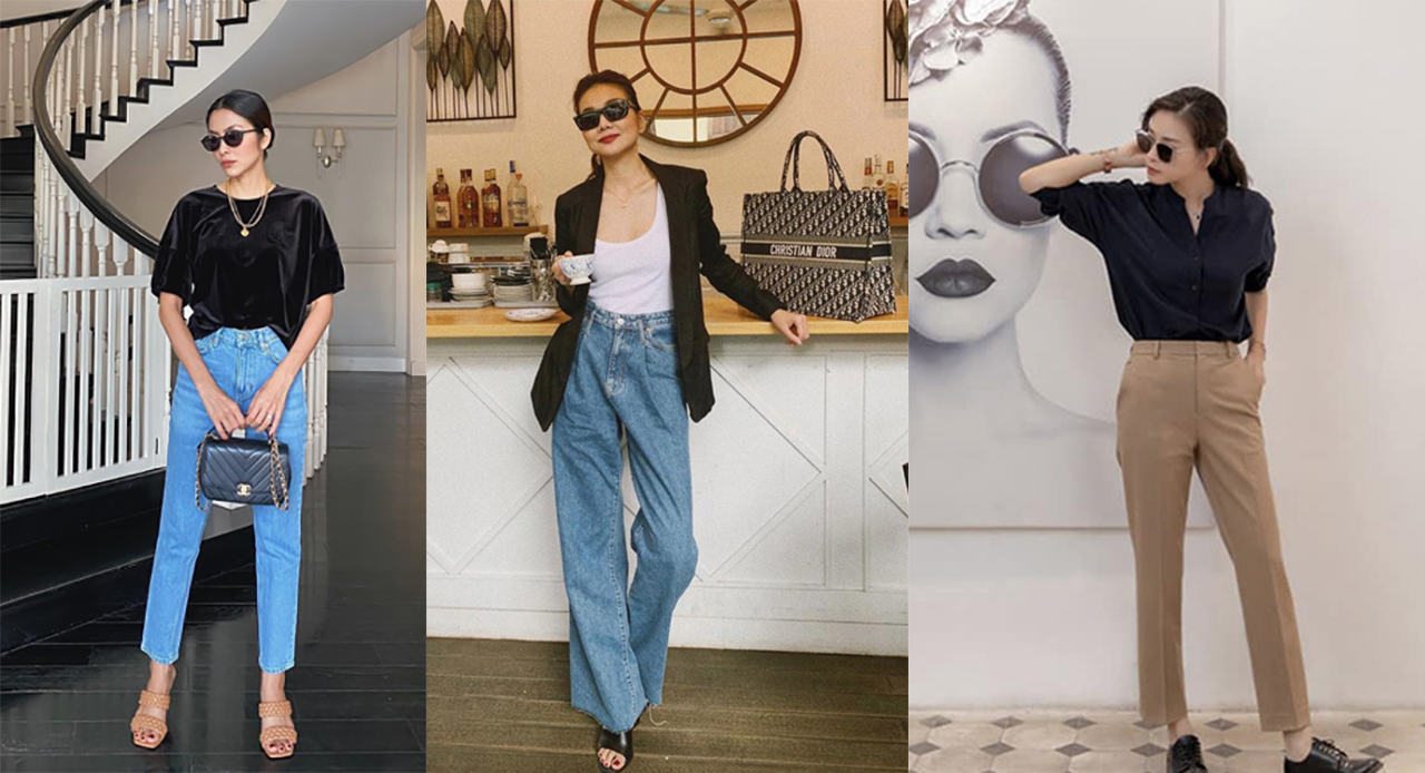 Thanh Hằng, Hà Tăng và loạt mỹ nhân hơn 30 vẫn trẻ trung bất chấp nhờ chăm diện 5 kiểu quần này