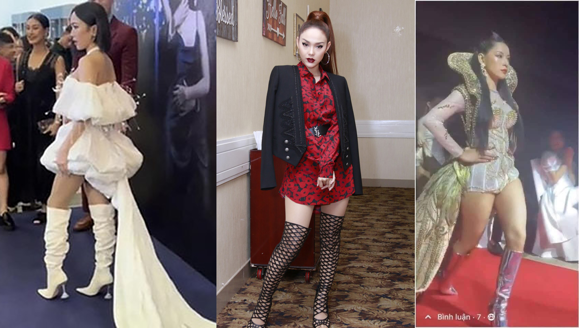 Chọn boots sai trái, sao Việt mất ngay cả chục centimet chiều cao