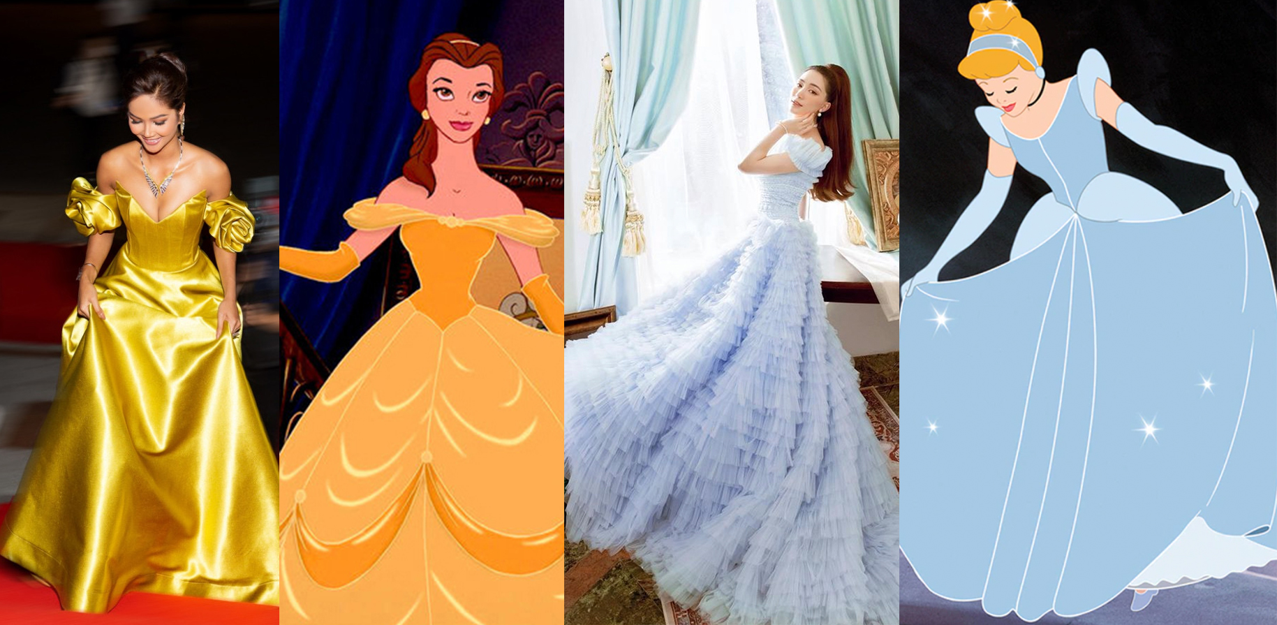 Khi sao Việt diện váy áo tựa công chúa Disney: H'Hen Niê như bước ra từ phim "Người đẹp và quái vật"