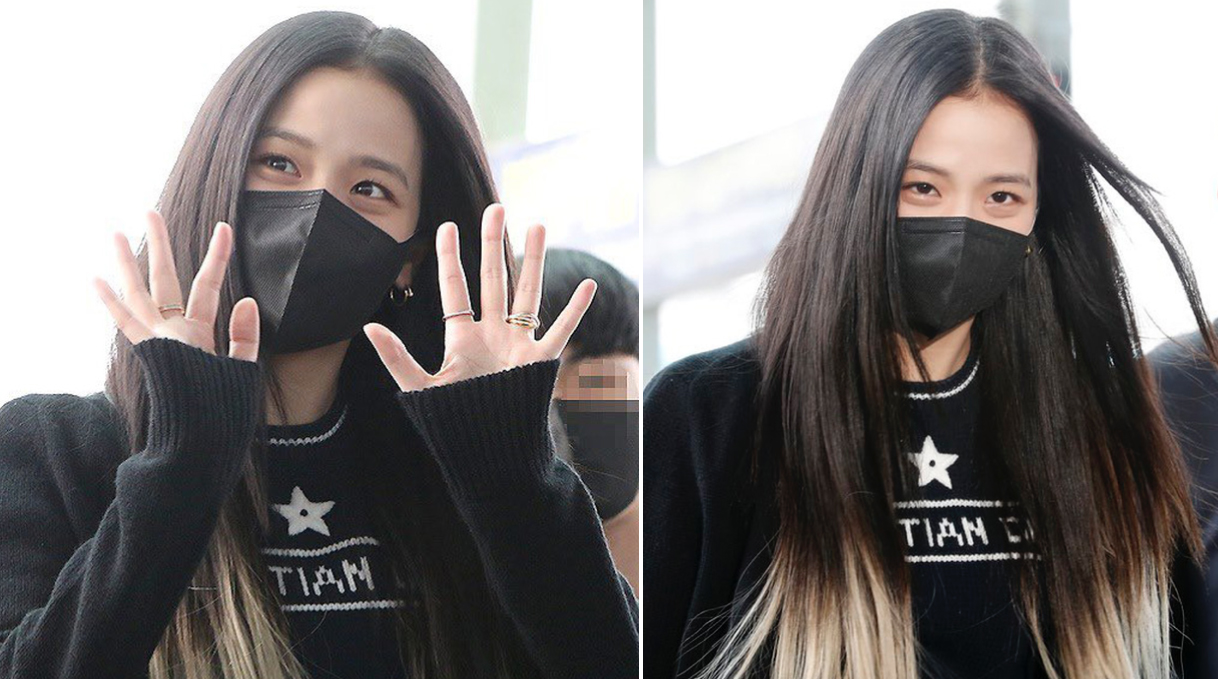 Jisoo (BLACKPINK) xuất hiện với tóc highlight sáng màu lạ mắt, hoá ra rất dễ tự nhuộm tại nhà