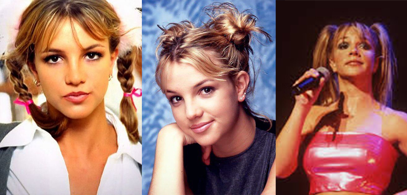 Britney Spears 'lăng xê' những kiểu tóc 2 sừng.