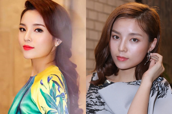 Kỳ Duyên từng được beauty blogger nổi tiếng Hàn Quốc trang điểm cho nhưng kết quả lại trông khá nhạt nhoà, như chưa được trang điểm.