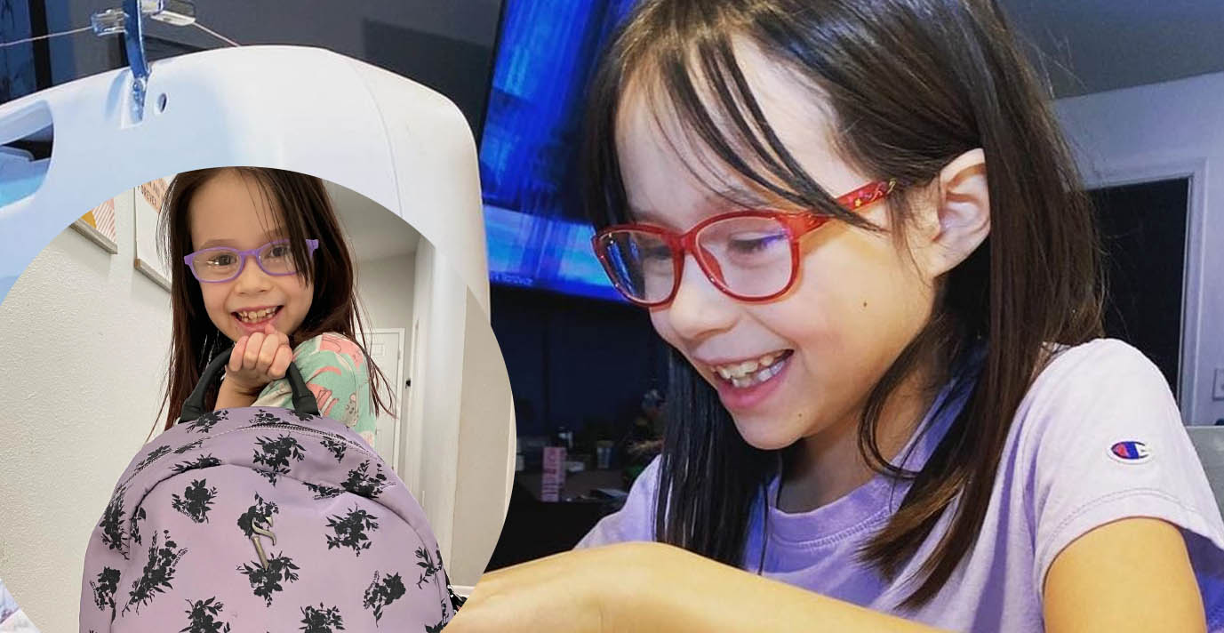 Bà hoàng váy cưới Vera Wang tặng balo cho "thần đồng" thời trang TikTok 9 tuổi