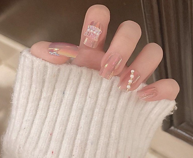 [TỔNG HỢP] 100+ mẫu nail móng ngắn đẹp mê cho chị em - Ảnh 37