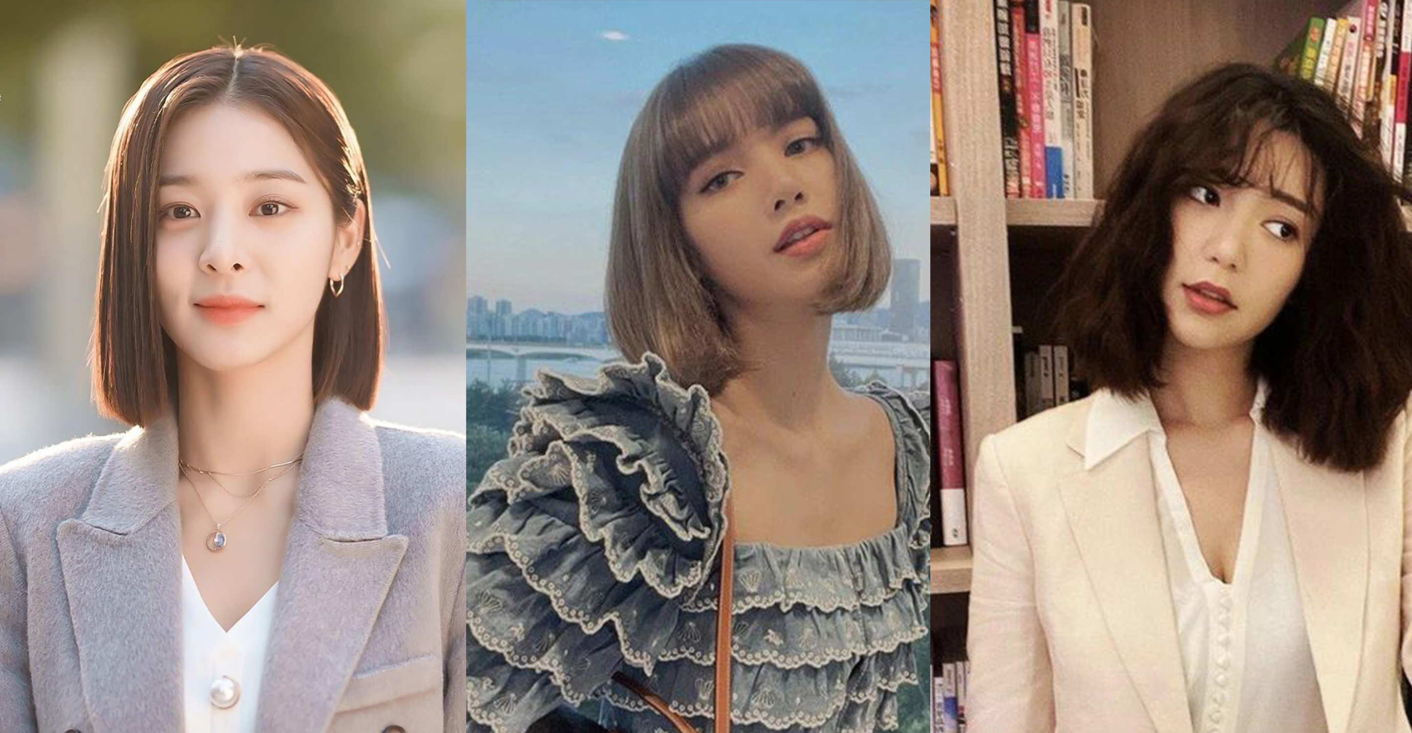 Tham khảo tóc ngắn đẹp mùa hè đã mát mẻ còn thăng hạng visual từ dàn mỹ nữ Hàn - Trung