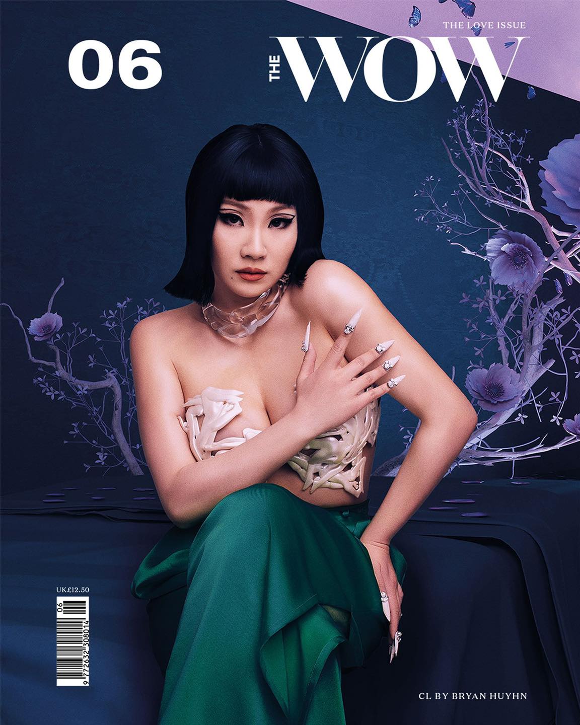 CL với thần thái sắc sảo trên trang bìa tạp chí WOW số thứ 6.