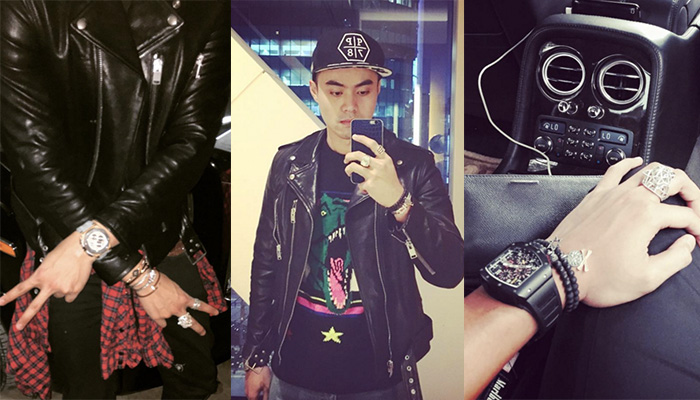 Sở thích khoe đồng hồ tiền tỷ của con trai cả được ông chủ Tân Hoàng Minh giao quyền điều hành