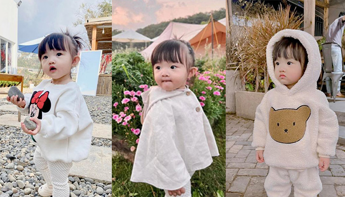 Tan chảy với tủ đồ đi chơi đáng yêu của con gái Đông Nhi và Ông Cao Thắng