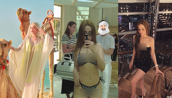 Huyền Baby gây bất ngờ khi chia sẻ về việc mặc bikini tung tăng mua sắm tại Dubai