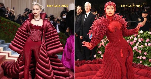 Gigi Hadid mượn váy của Cardi B để làm áo choàng tham dự Met Gala 2022?