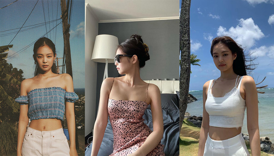 Jennie (BLACKPINK) chăm chỉ phô diễn bờ vai "triệu đô" bằng những thiết kế đáng học hỏi này