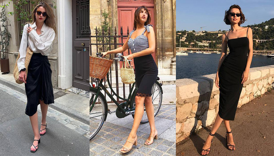 12 set váy diện cùng cao gót sandals giúp thăng hạng phong cách mùa hè của gái Pháp