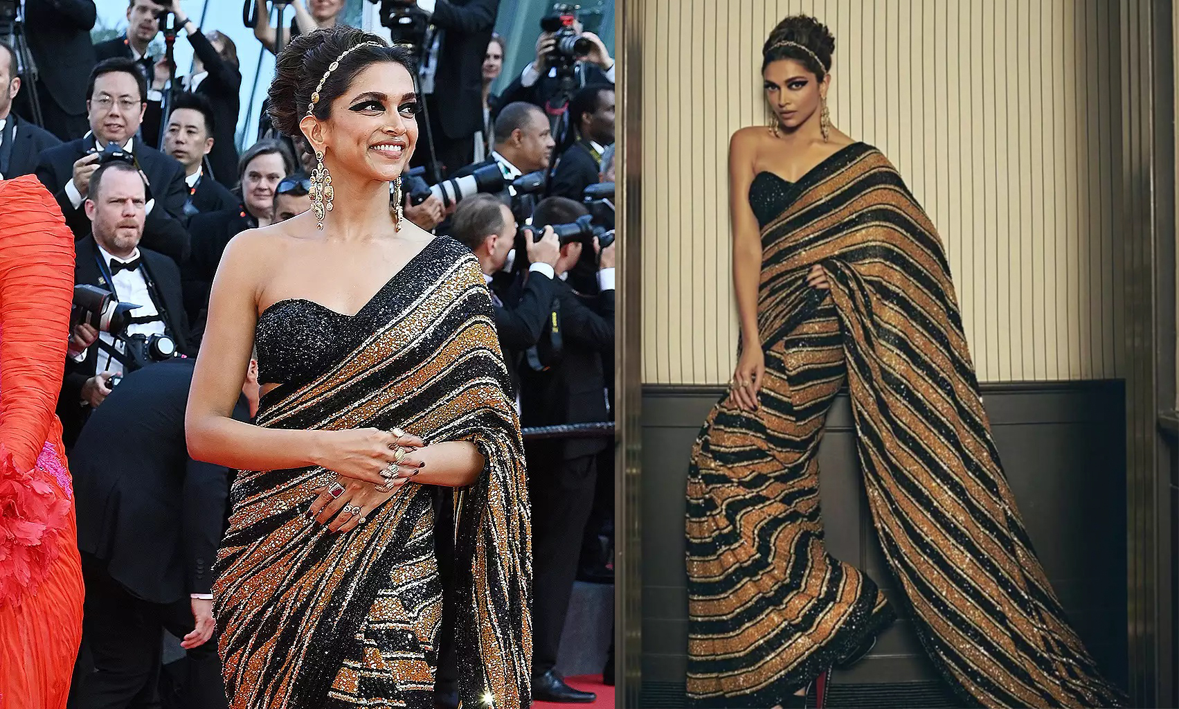 Váy áo thảm đỏ khai mạc LHP Cannes 2022: Hướng đến sự sang trọng, không thể thiếu trang sức đá quý - Ảnh 1