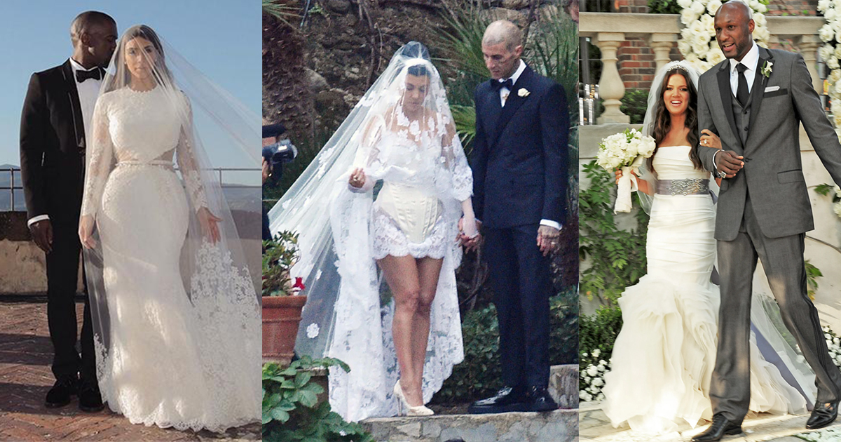 So váy cưới chị em nhà Kardashian - Jenner: Chỉ còn IT Girl Kendall Jenner chưa chịu "lên sàn"