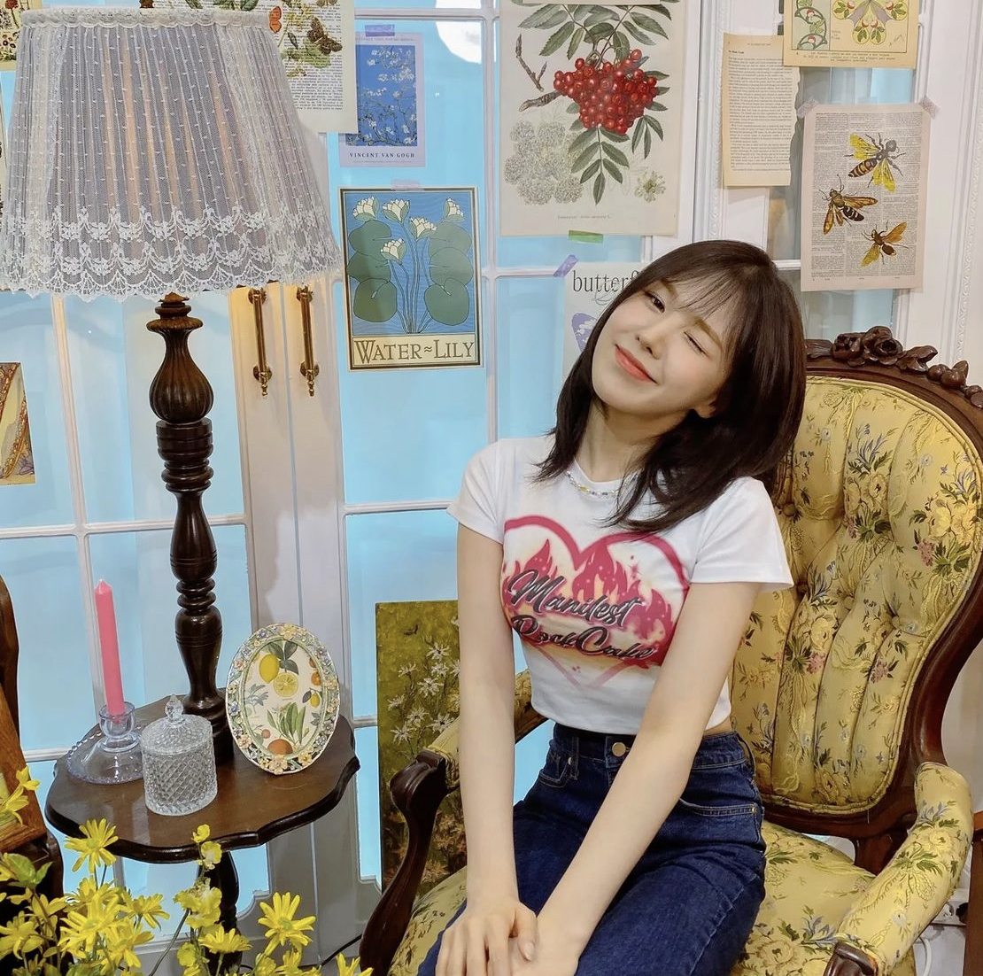 Sao Hàn ngày càng táo bạo: Chuộng áo khoét lưng, ngắn ngang ngực để chống nóng ngày hè - Ảnh 5