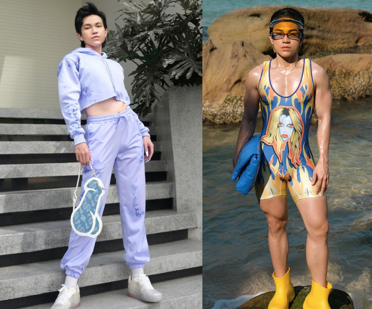 Gu thời trang Quán quân The KOC Vietnam mùa đầu tiên - Call Me Duy: Ăn mặc nữ tính, thích khoe 8 múi - Ảnh 1