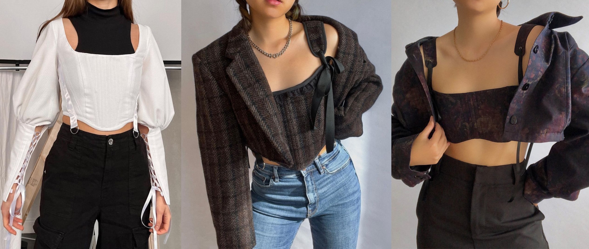 Corset được may từ áo thun Nike, Adidas...của thương hiệu nội địa Anh Quốc - Ảnh 5