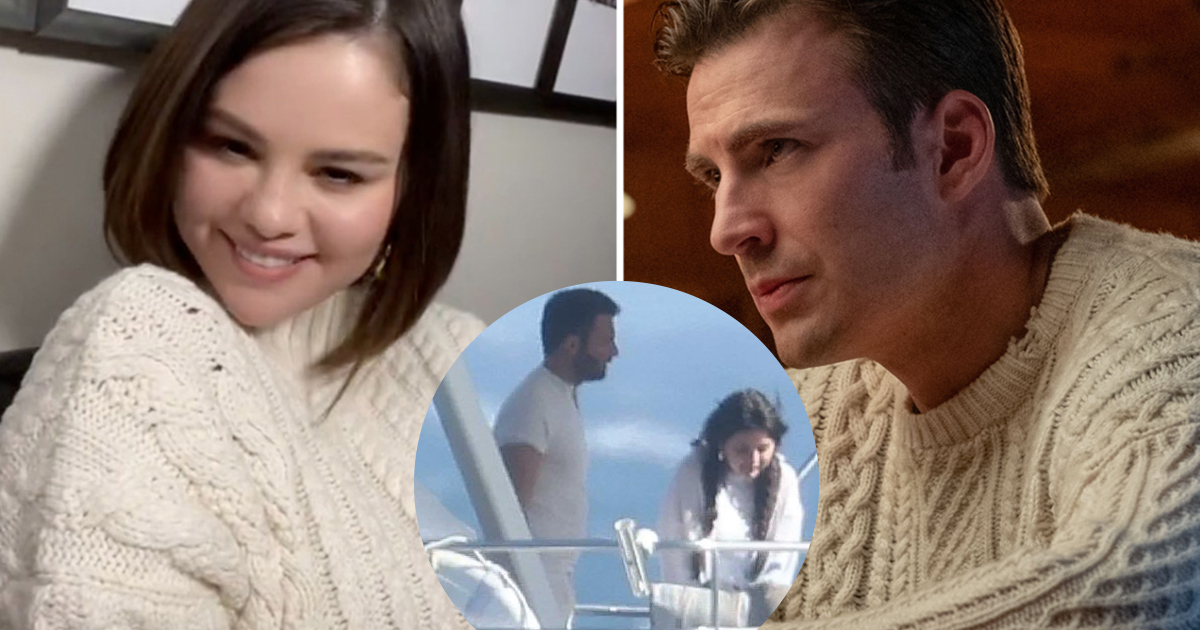 Giờ thì đã có thể khẳng định: Áo len vặn thừng Selena Gomez mặc chính là của Chris Evan?