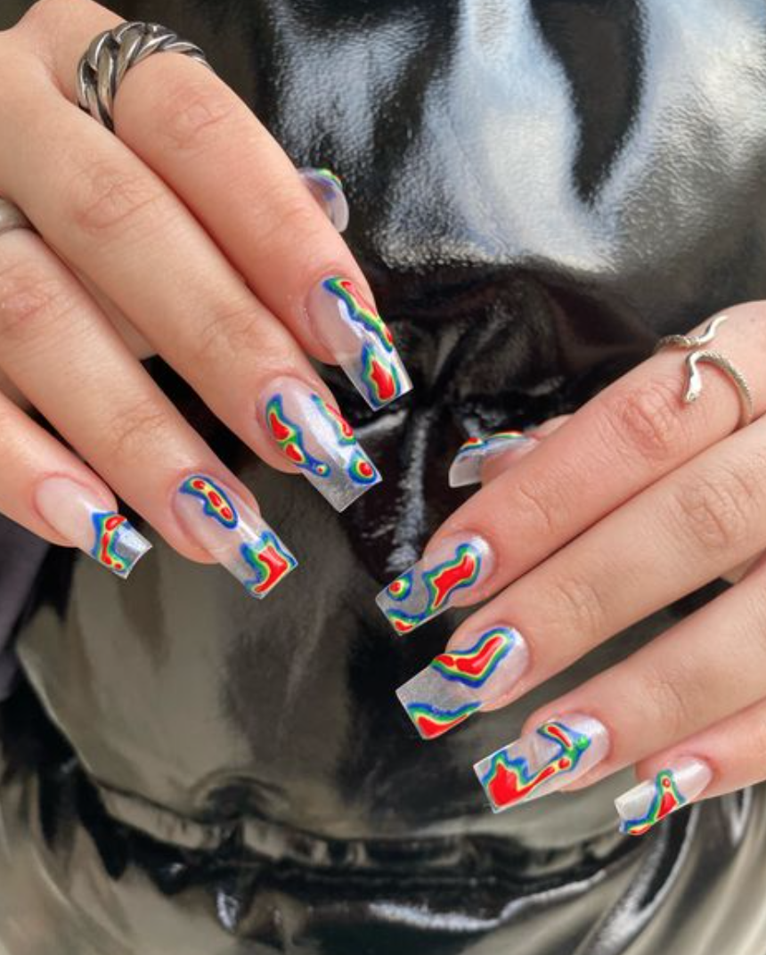 7 xu hướng nail màu sắc đang được Gen Z 