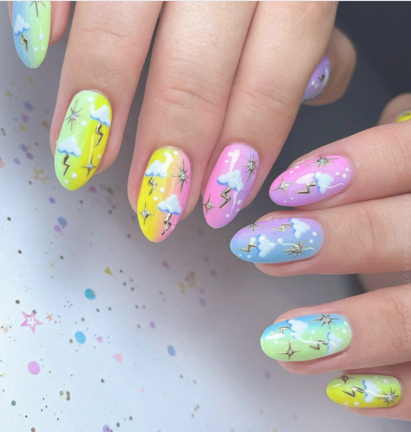 7 xu hướng nail màu sắc đang được Gen Z 