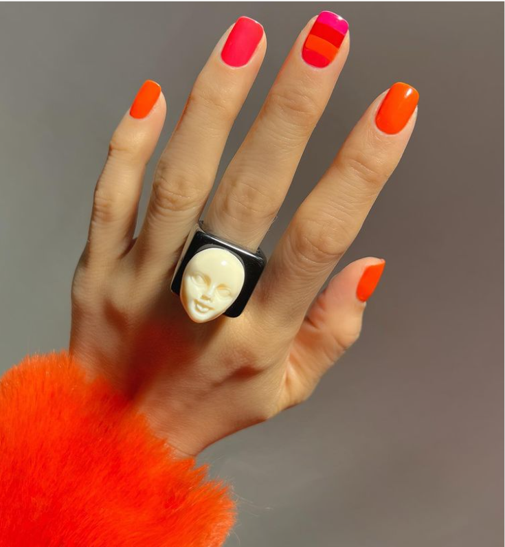 7 xu hướng nail màu sắc đang được Gen Z 