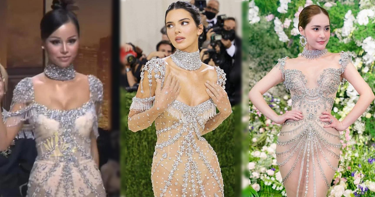 Váy Kendall Jenner có vô số chị em song sinh "trời ơi đất hỡi" ở Việt Nam