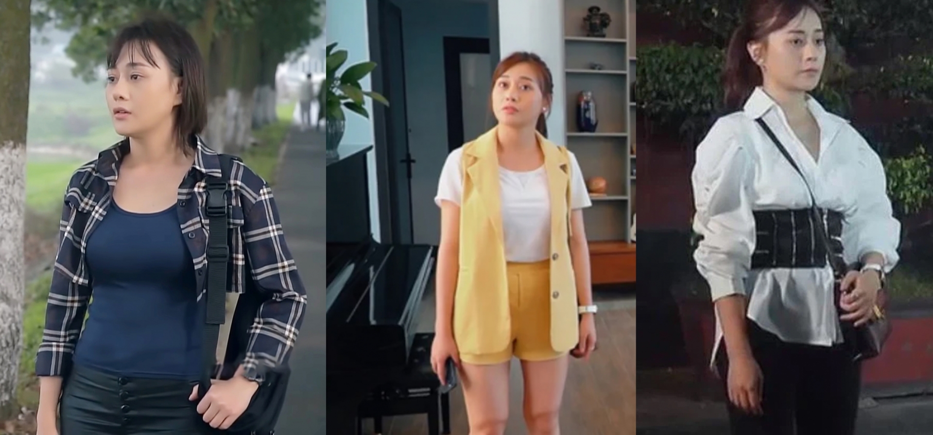 Bị gọi là thảm họa thời trang phim Việt nhưng Phương Oanh vẫn tự tin ra mắt BST công sở tự thiết kế - Ảnh 4