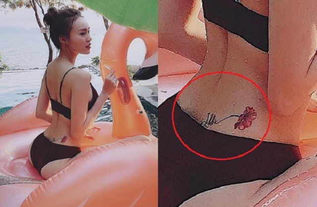 Hình xăm mỹ nhân Việt: Ngô Thanh Vân xăm kín đùi, nhiều sao nữ chuộng vị trí hiểm hóc - Ảnh 2