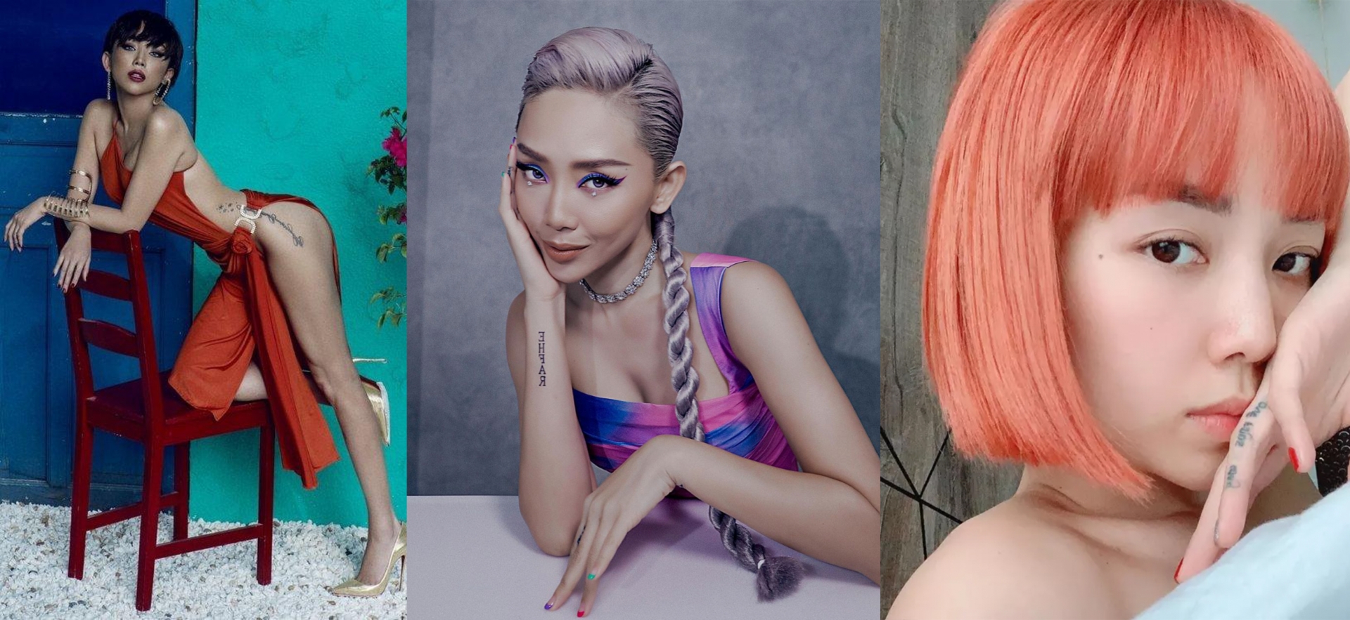 Hình xăm mỹ nhân Việt: Ngô Thanh Vân xăm kín đùi, nhiều sao nữ chuộng vị trí hiểm hóc - Ảnh 1