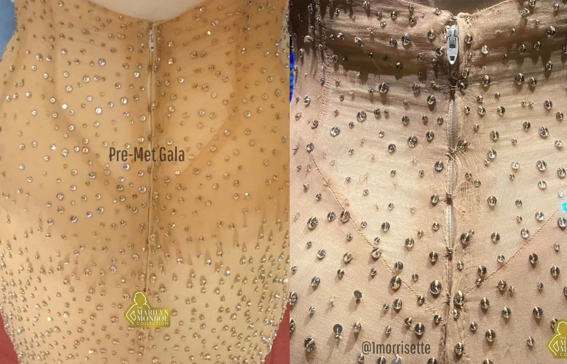 Kim Kardashian làm hỏng váy của Marilyn Monroe! - Ảnh 1