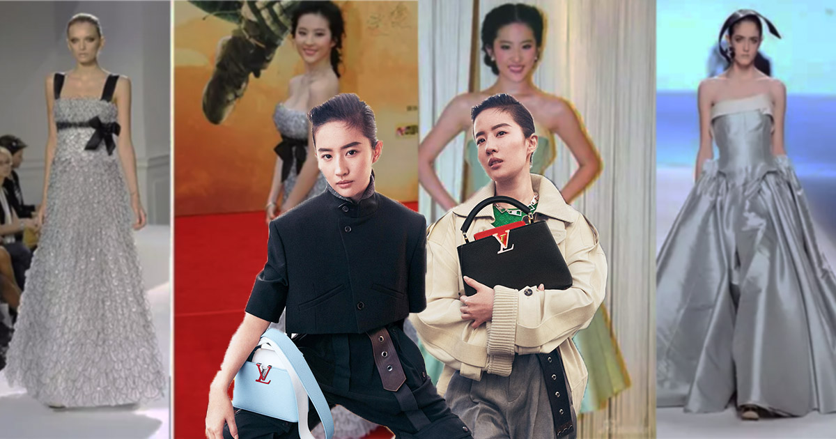 Được nhiều thương hiệu săn đón hậu đỉnh cao sự nghiệp, Lưu Diệc Phi từng có thời gian mặc hàng nhái 