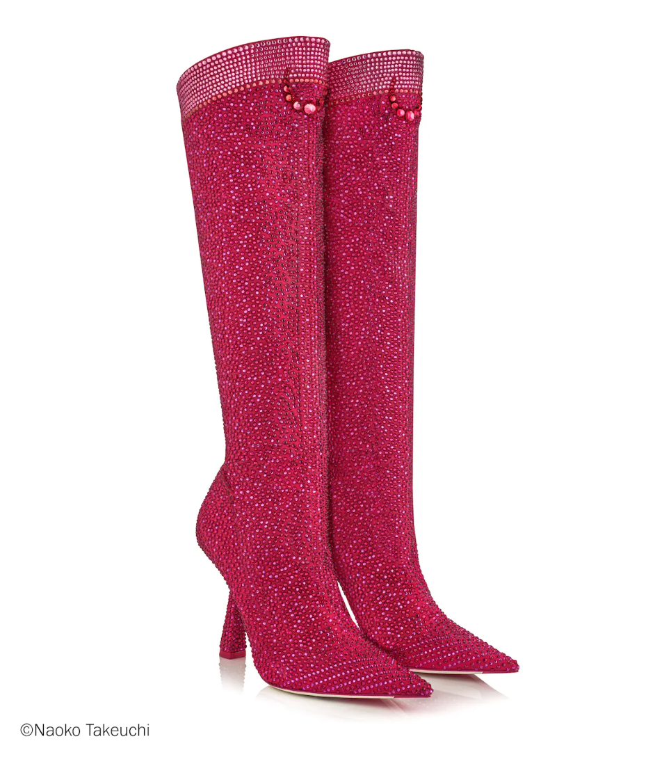 Siêu phẩm boots Thuỷ thủ Mặt Trăng từ Jimmy Choo và tác giả của 