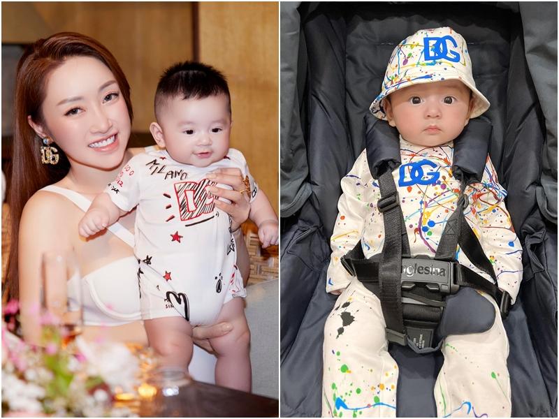 Quý tử nhà Chi Bảo và Lý Thuỳ Chang được mặc đồ hiệu từ nhỏ - Ảnh 4