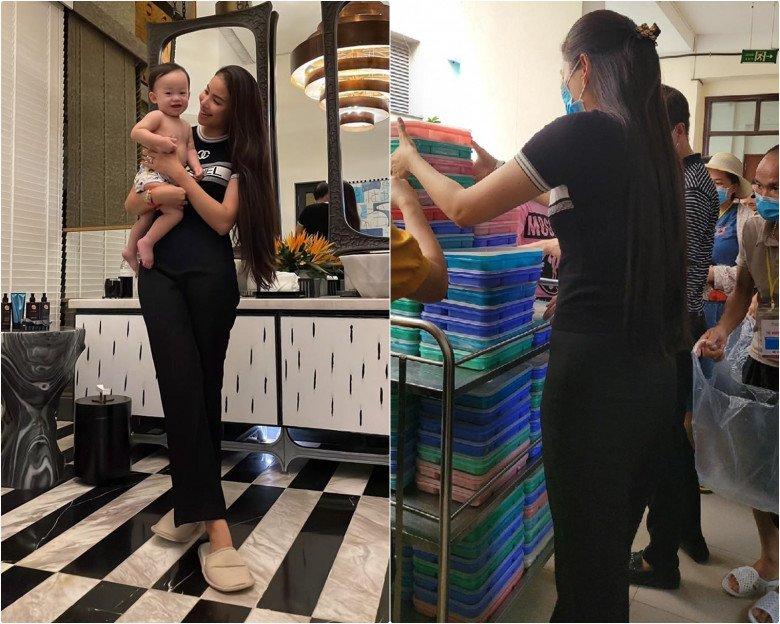 Khoe đồ hiệu choáng ngợp ở trời Tây nhưng về nước Phạm Hương chỉ diện lại đồ cũ - Ảnh 1