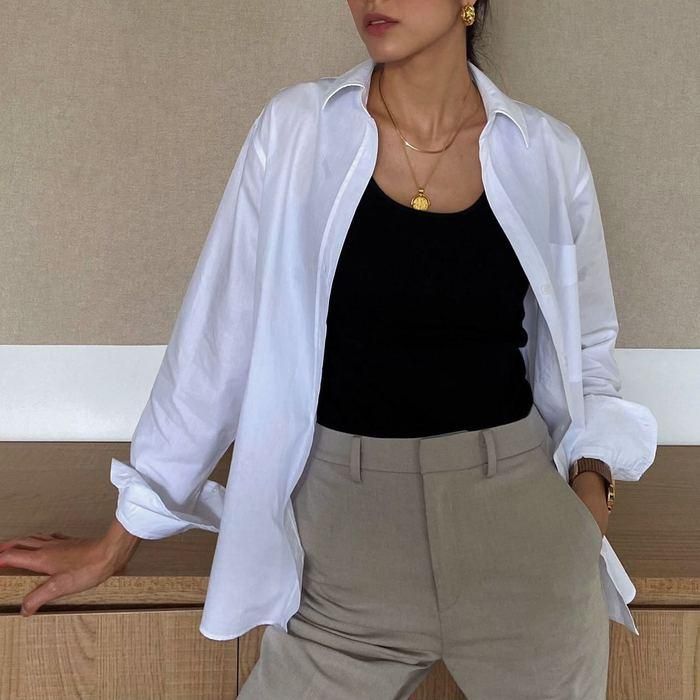 Cảm hứng mặc đẹp áo sơ mi mùa hè từ street style của mỹ nhân Việt - Ảnh 1